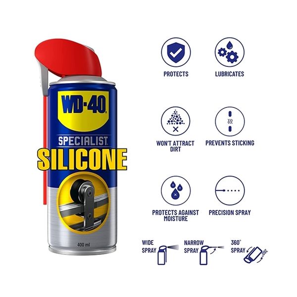 WD-40 - Specialist High Performance Silicone Spray - Σπρέι Σιλικόνης 400ml