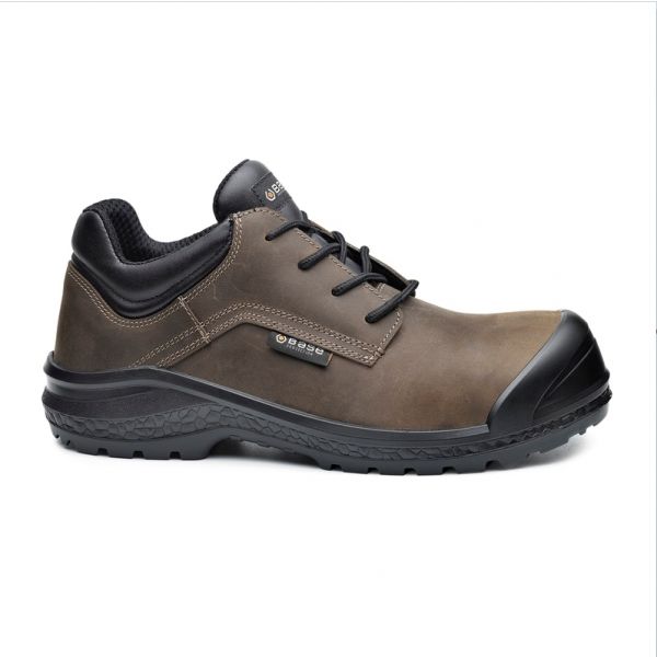 BASE - Δερμάτινα Παπούτσια Εργασίας BE BROWNY S3 CI SRC Καφέ/Μαύρο Νο.41