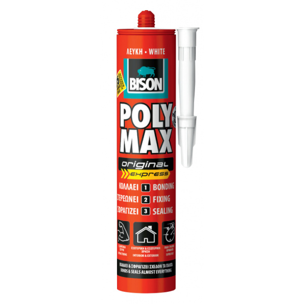 BISON - Poly Max® Express - Λευκή – Φύσιγγα 425 gr