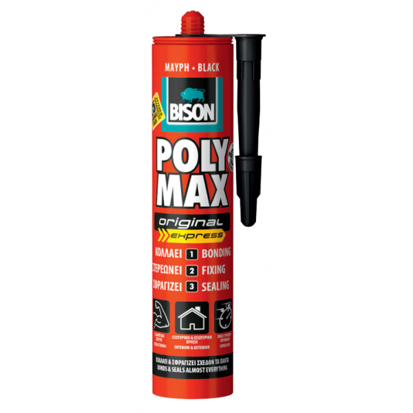 BISON - Poly Max® Express/Μαύρη/Φύσ. 425 gr
