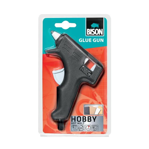 BISON - Glue Gun Hobby - Ηλεκτρικό Πιστόλι σε blister