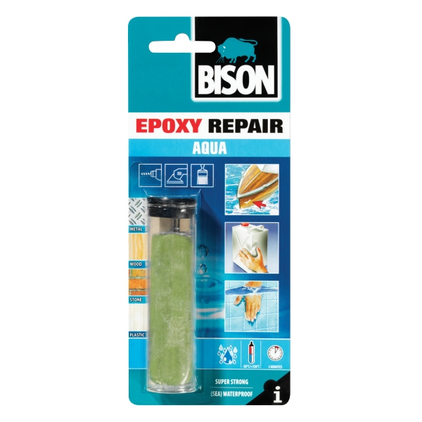 BISON - Epoxy Repair Aqua - (Εποξικός Στόκος Νερού) - Στικ 56gr σε blister