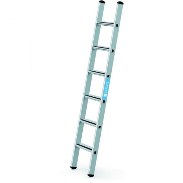 ZARGES - Saferstep L (Ζ600) Μονή σκάλα με στεγανοποιημένο σκαλοπάτι ανοδιωμένο - Σκαλιά: 6