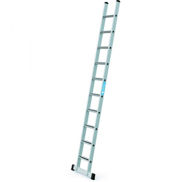 ZARGES - Saferstep L (Ζ600) Μονή σκάλα με στεγανοποιημένο σκαλοπάτι ανοδιωμένο - Σκαλιά: 10