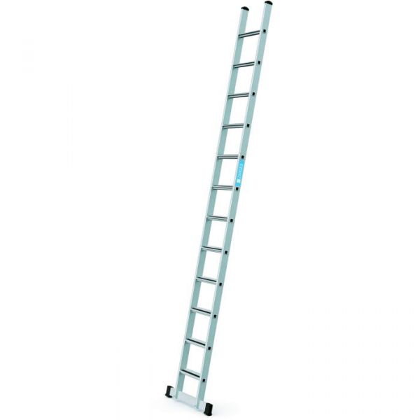 ZARGES - Saferstep L (Ζ600) Μονή σκάλα με στεγανοποιημένο σκαλοπάτι ανοδιωμένο - Σκαλιά: 12