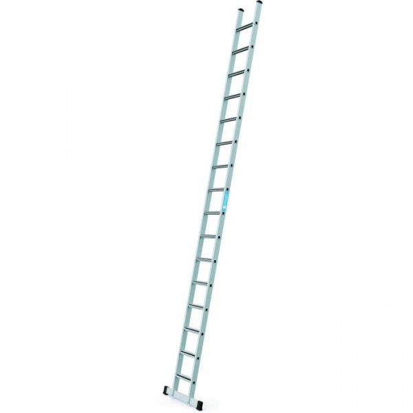 ZARGES - Saferstep L (Ζ600) Μονή σκάλα με στεγανοποιημένο σκαλοπάτι ανοδιωμένο - Σκαλιά: 16